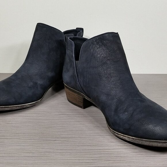 BP. Francine Split Shaft Bootie, Black Leather, Womens Size 10.5 - Picture 4 of 11